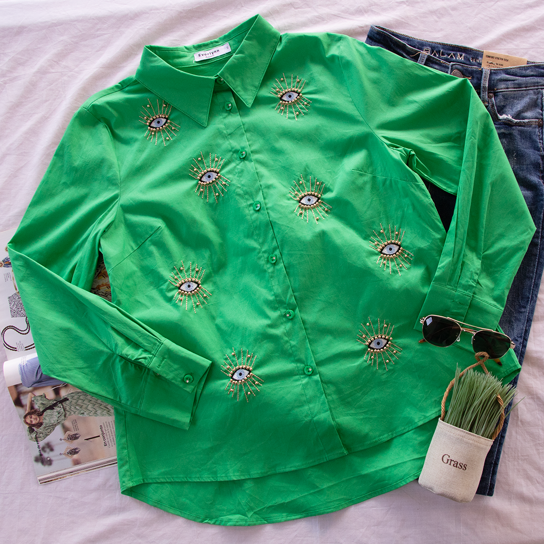 Camisa Frida Verde