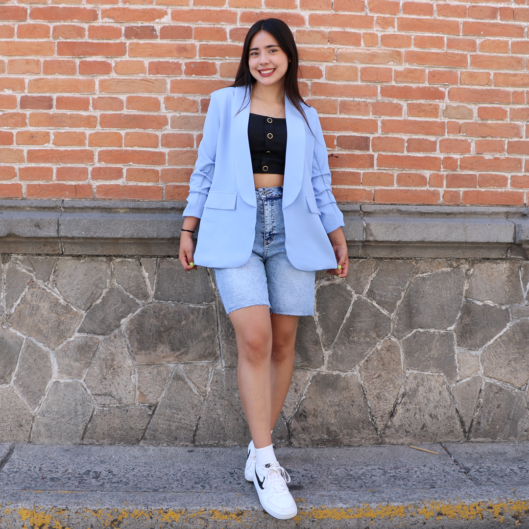 Blazer Coddy Azul Claro