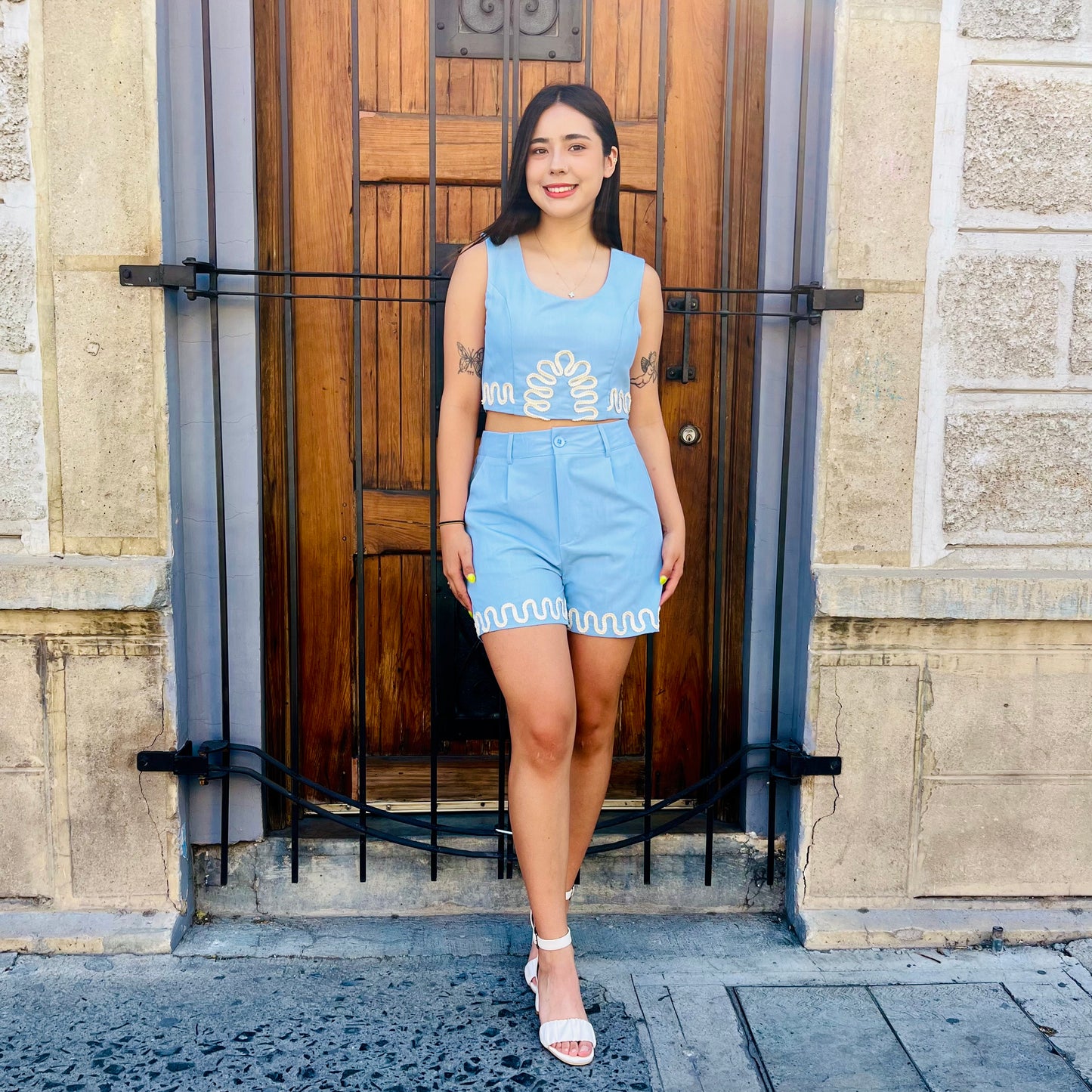 Conjunto Laura Azul