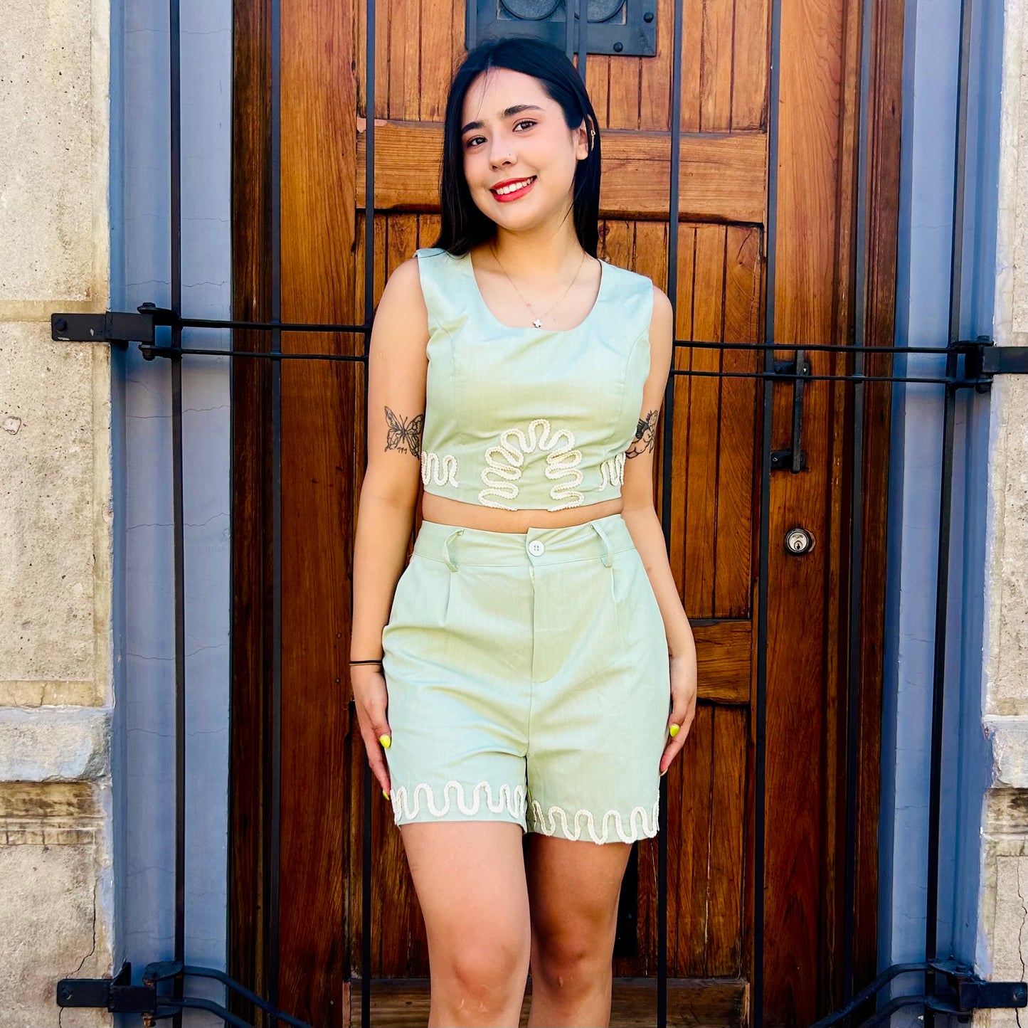 Conjunto Laura Verde