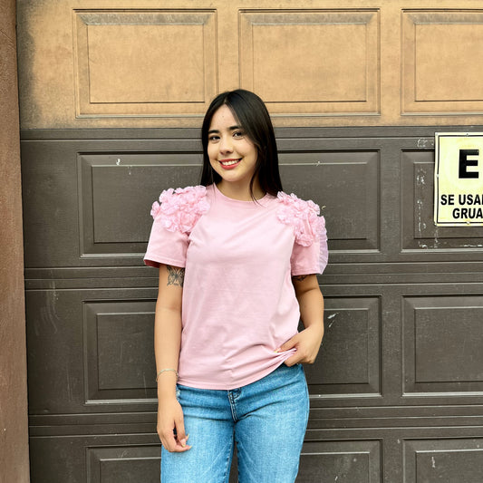 Playera Alceo Rosa