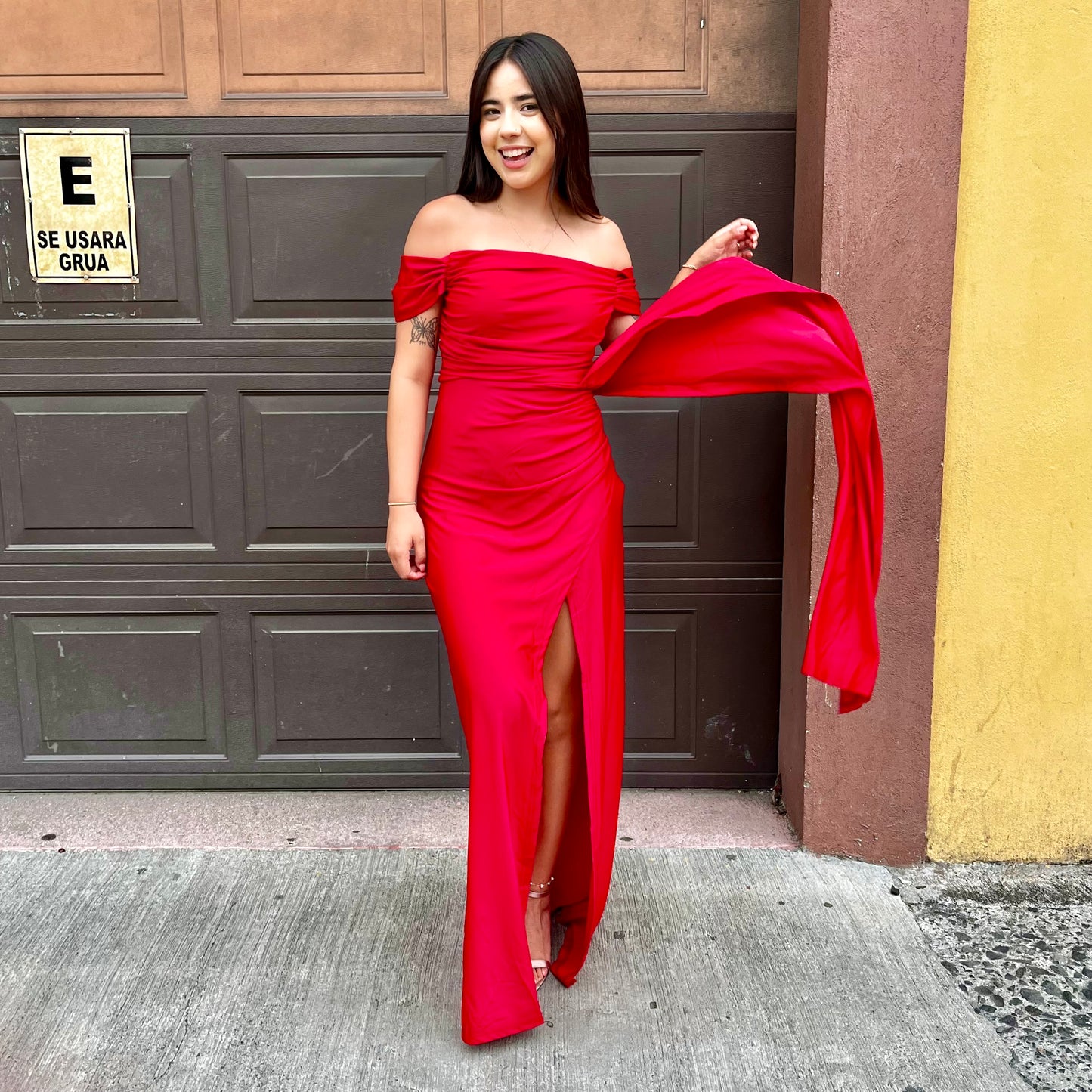 Vestido Serena Rojo