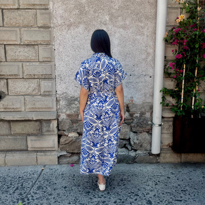 Vestido Simonne Azul