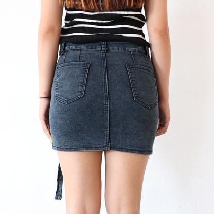 Falda Taisha Gris