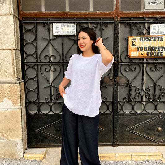 Blusa Magda Blanco