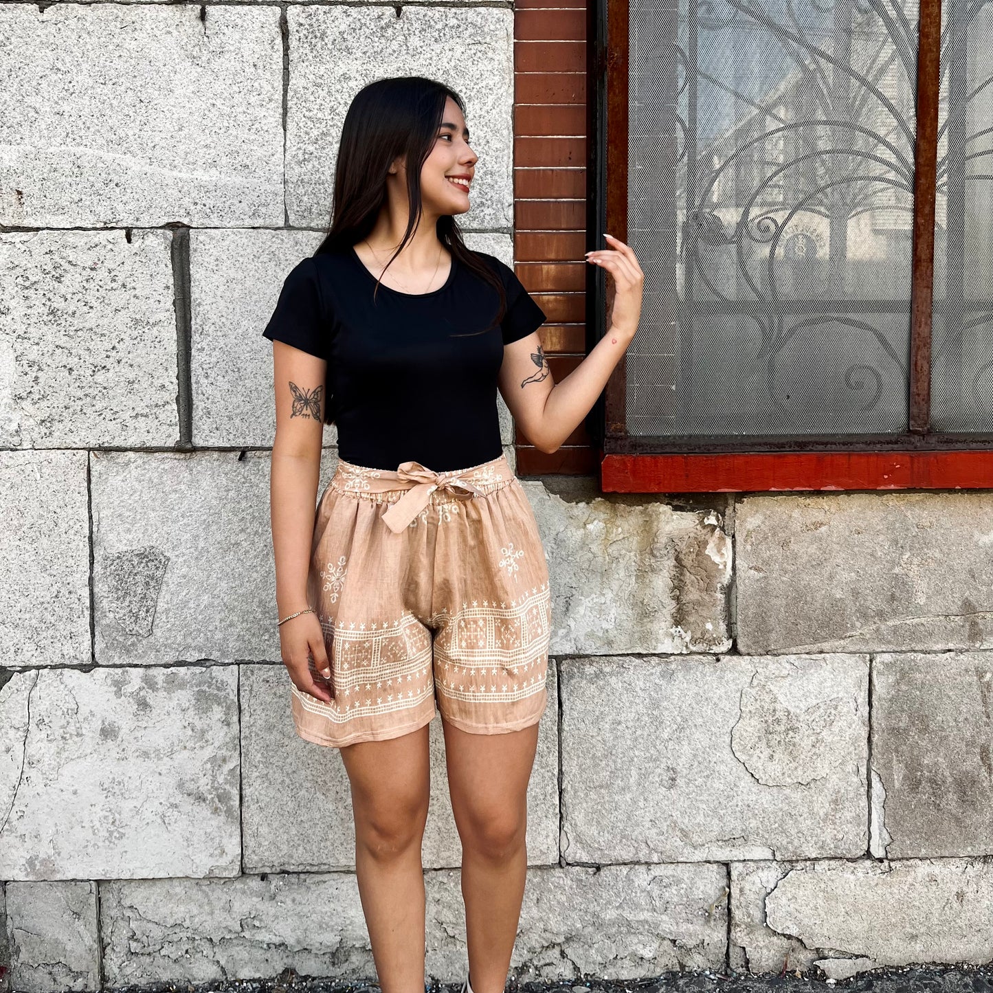 Short Marvin Beige