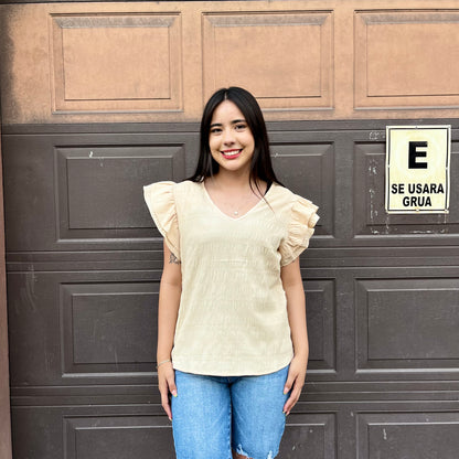 Blusa Zamir Camel