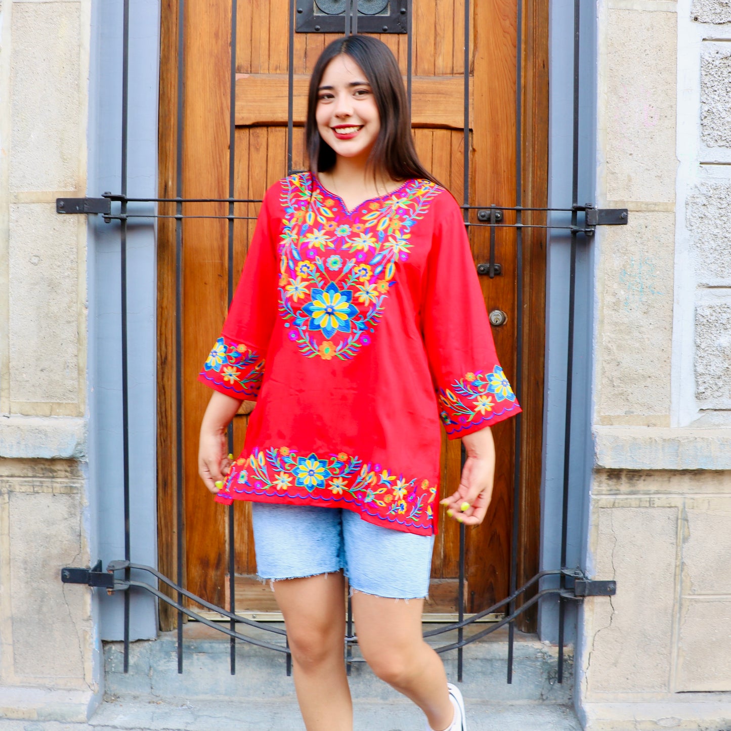 Blusa Adonai Roja