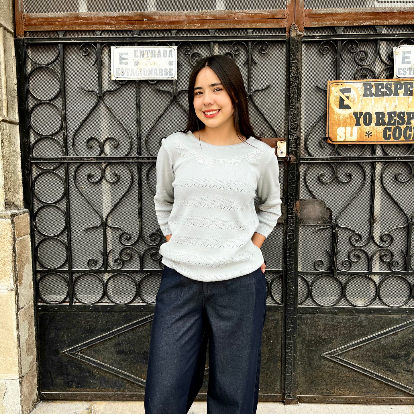 Blusa Eros Gris