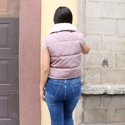 Chaleco Ginny Mauve