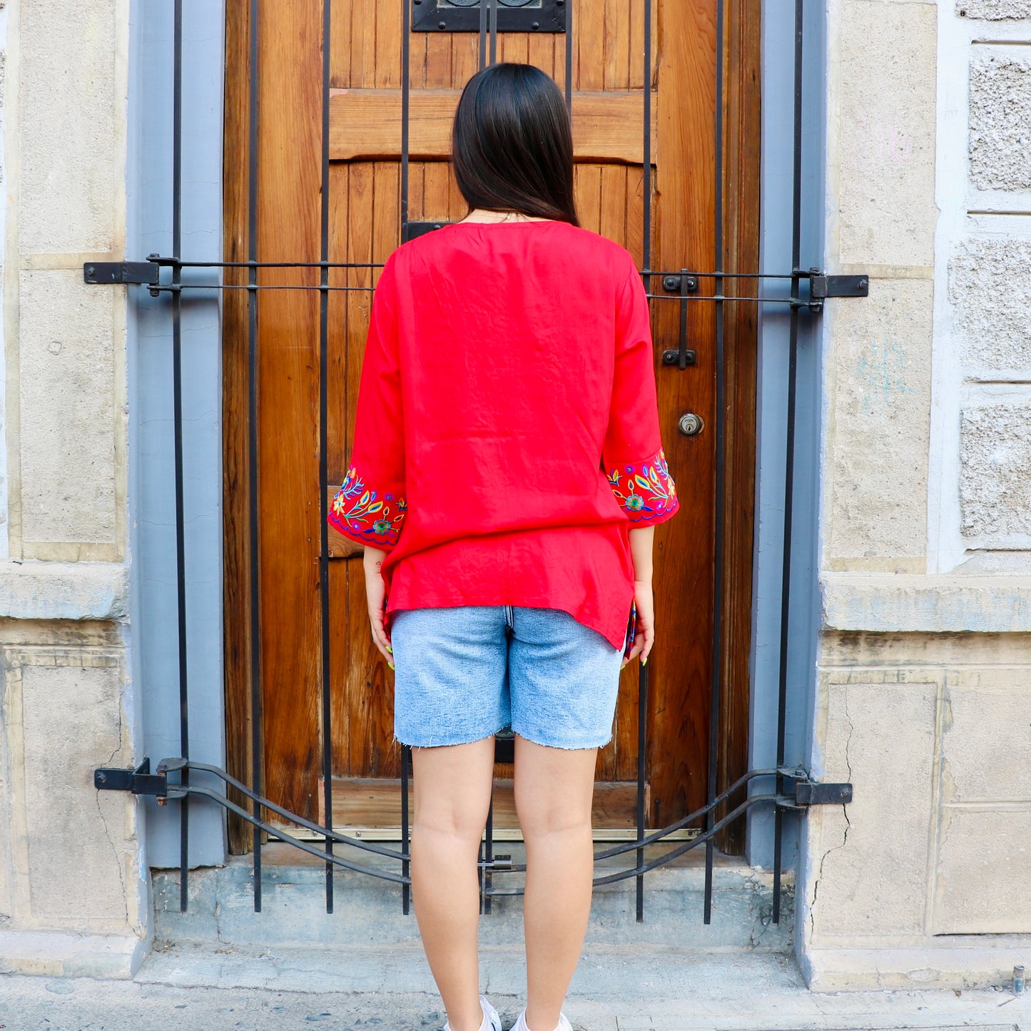 Blusa Adonai Roja