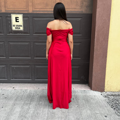 Vestido Serena Rojo