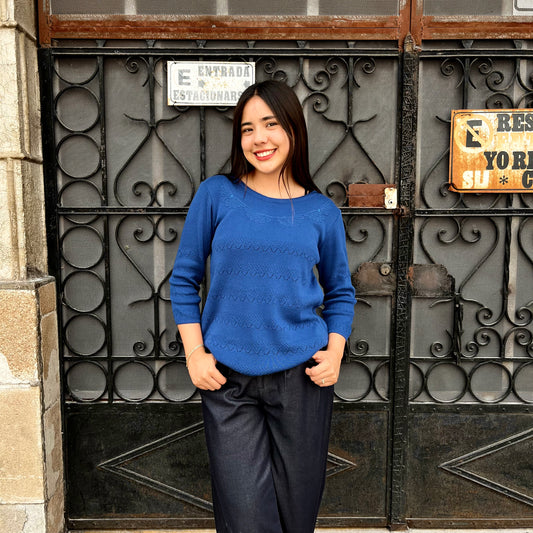 Blusa Eros Azul Rey