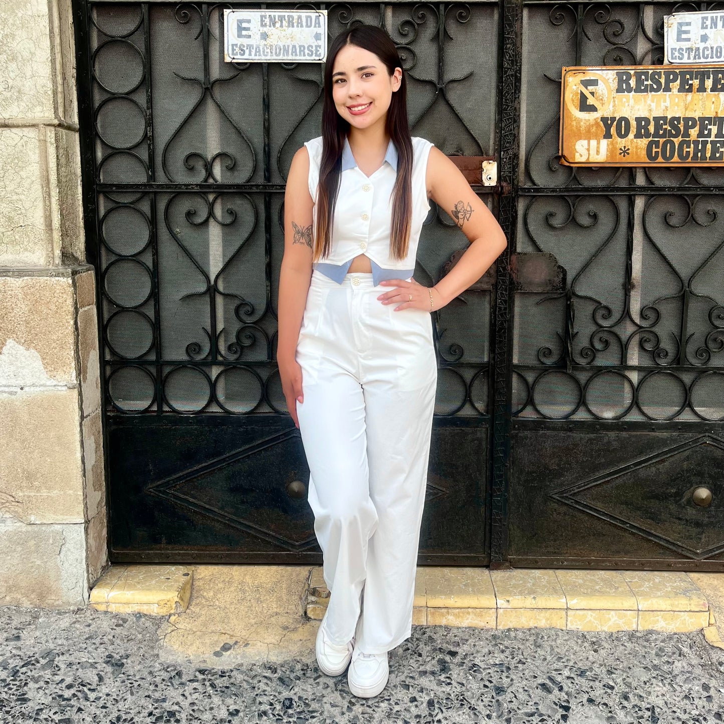 Conjunto Zairet Blanco
