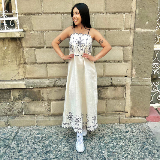 Vestido Eilam Beige