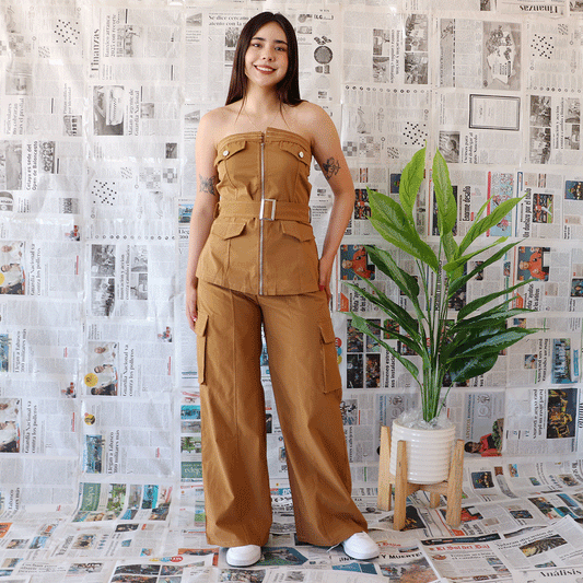 Conjunto Tamara Mostaza
