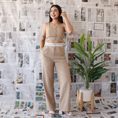 Conjunto Selena Beige