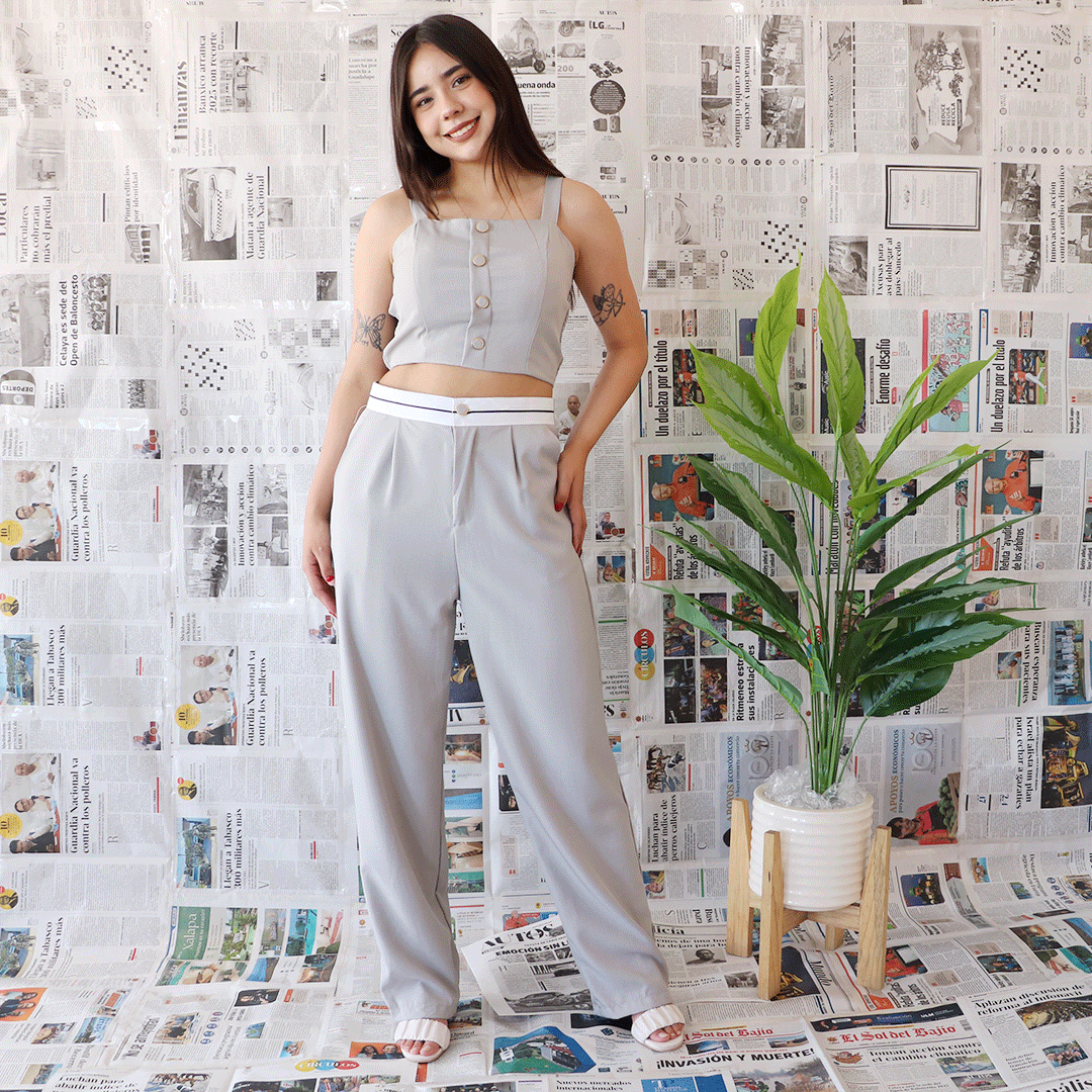 Conjunto Selena Gris
