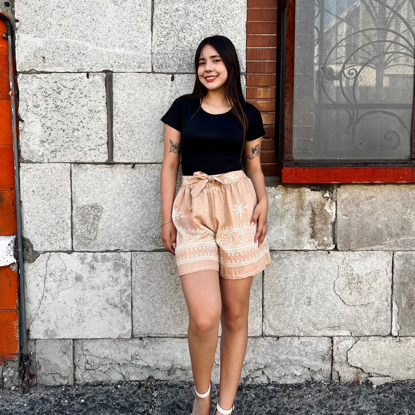 Short Marvin Beige