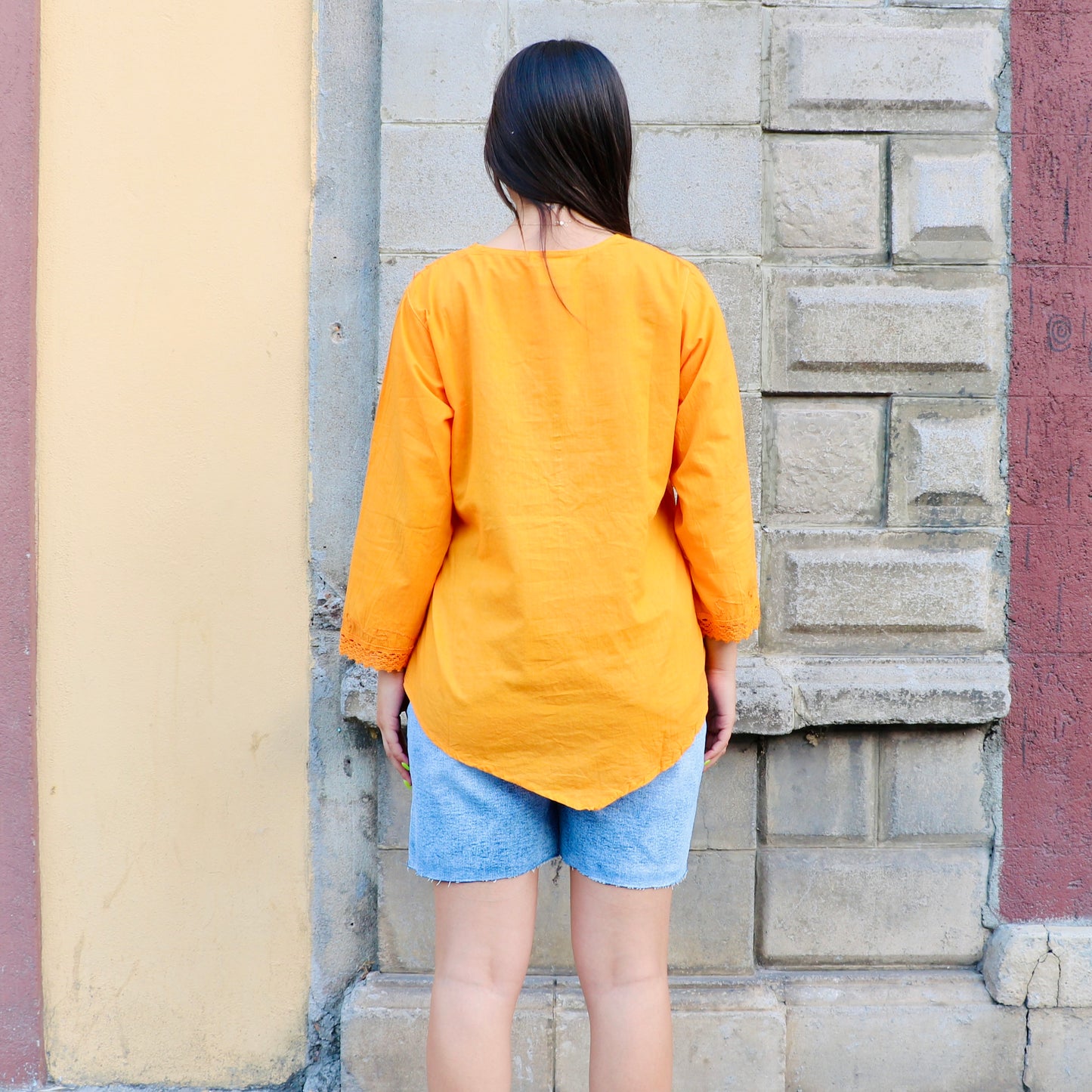 Blusa Sean Mostaza