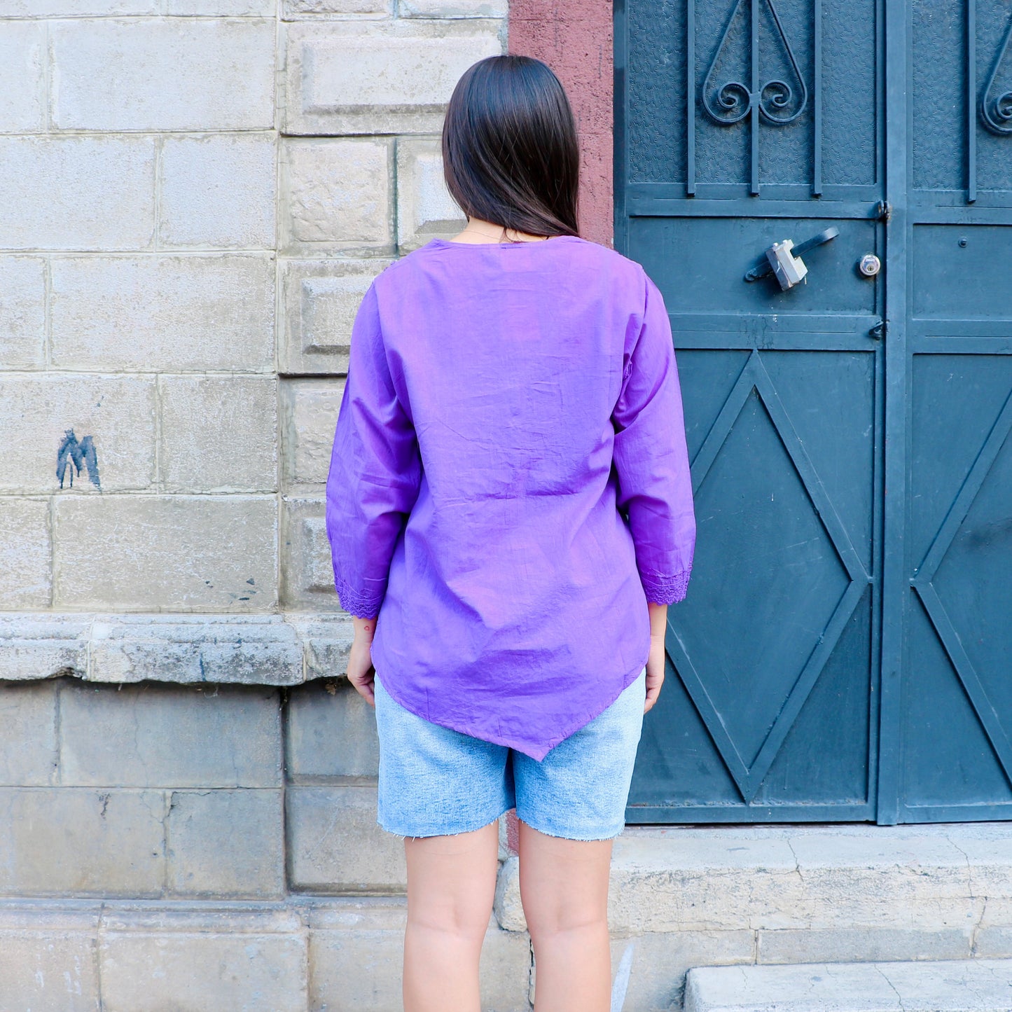 Blusa Sean Morada
