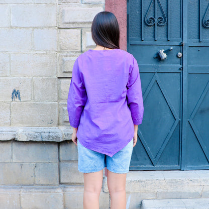 Blusa Sean Morada