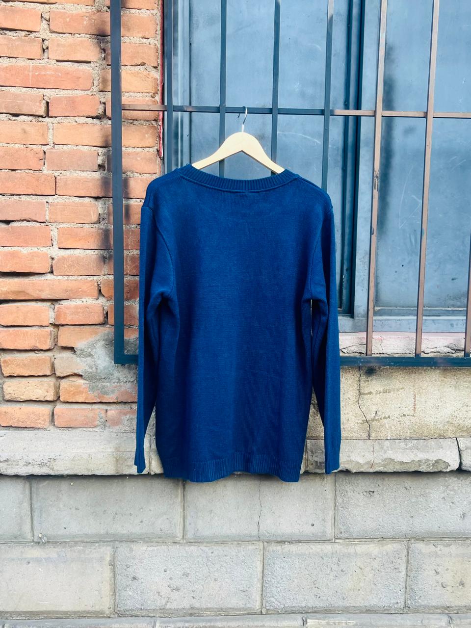 Suéter Gatito Azul Marino