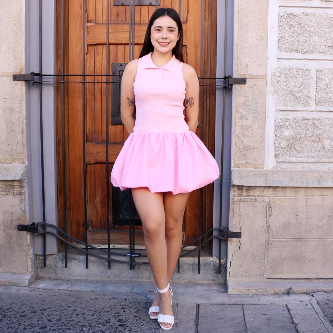 Vestido Poppins Rosa