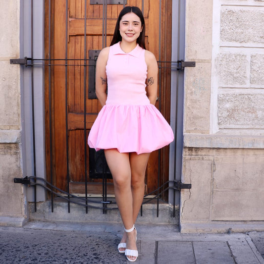 Vestido Poppins Rosa