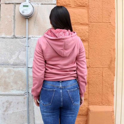 Sudadera Mabel Rosa