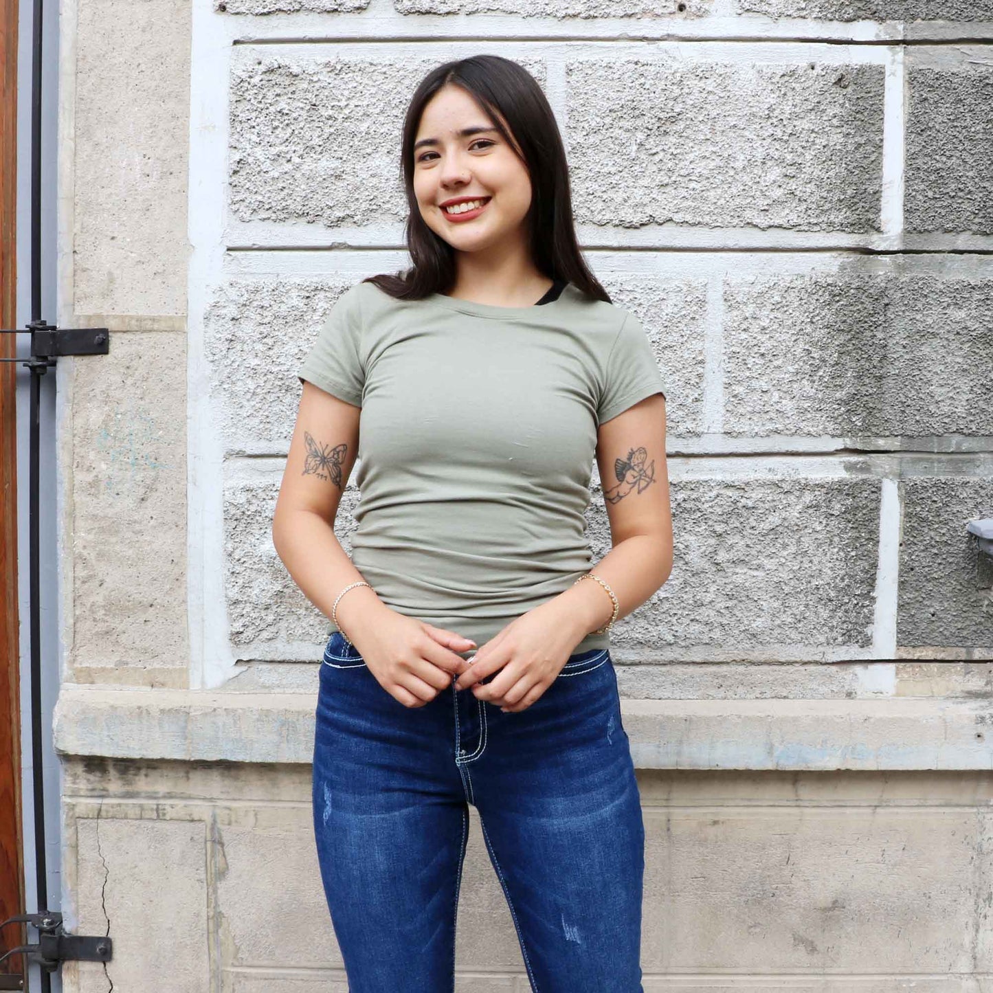 Playera Berlin Verde Militar