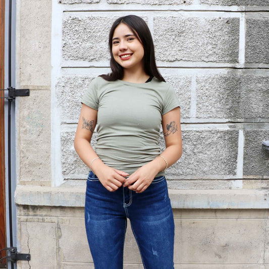 Playera Berlin Verde Militar