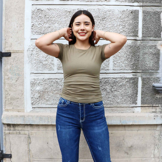 Playera Berlin Verde Olivo