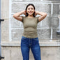 Playera Berlin Verde Olivo