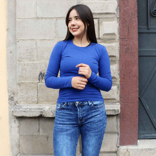 Playera Donkar Azul Rey