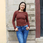 Playera Donkar café