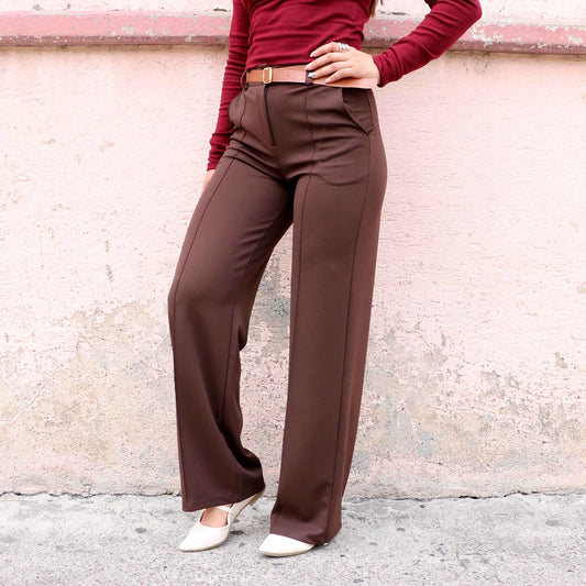 Pantalón Stefan Café Oscuro