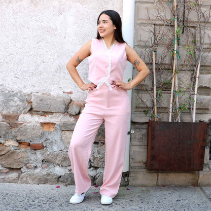 Conjunto Blair Rosa