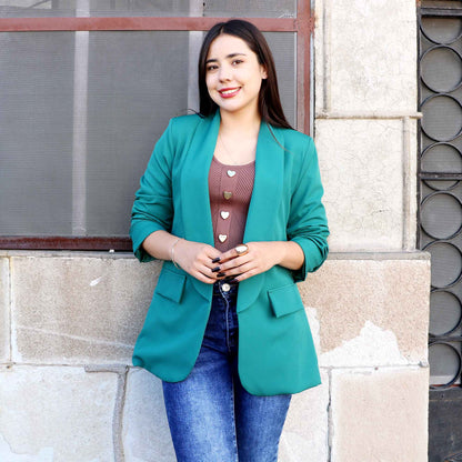 Blazer Coddy Verde Bandera