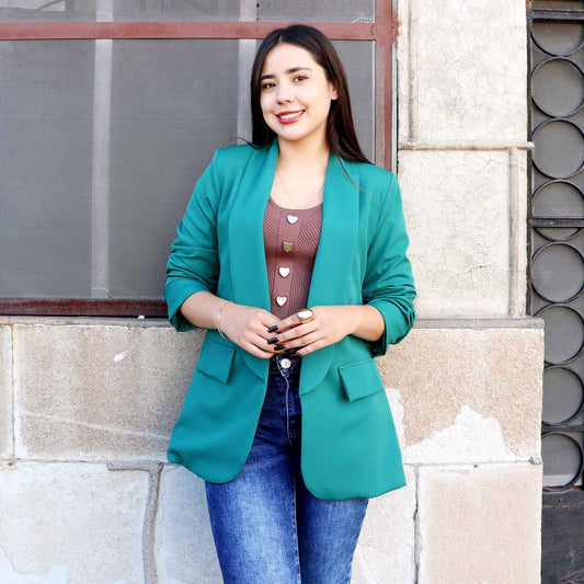 Blazer Coddy Verde Bandera