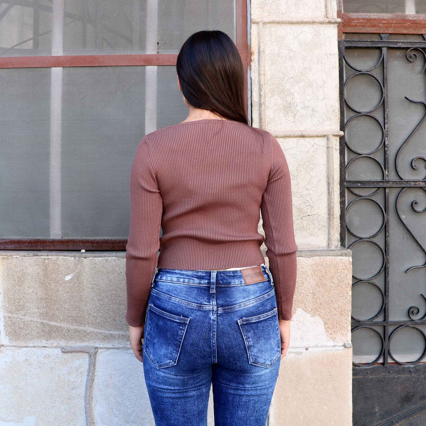 Blusa Lia Chocolate