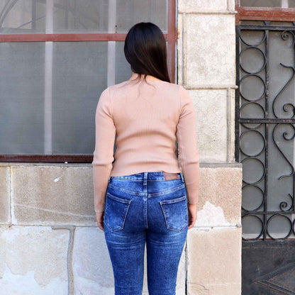 Blusa Lia Camello