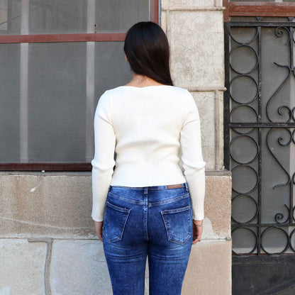 Blusa Lia Beige