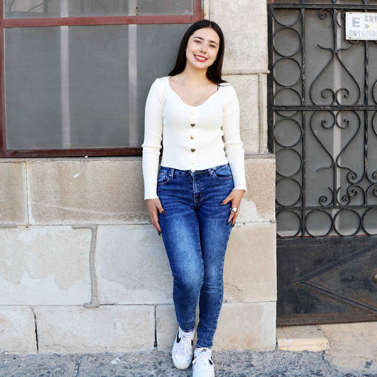 Blusa Lia Beige