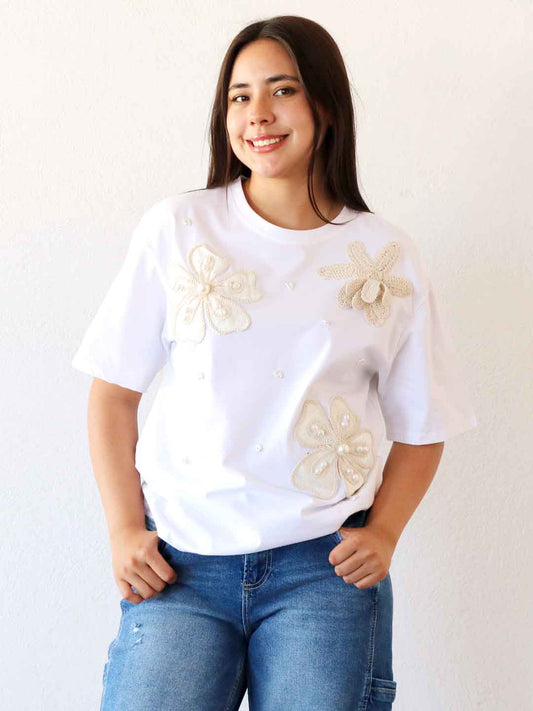 Playera Cotton Blanca