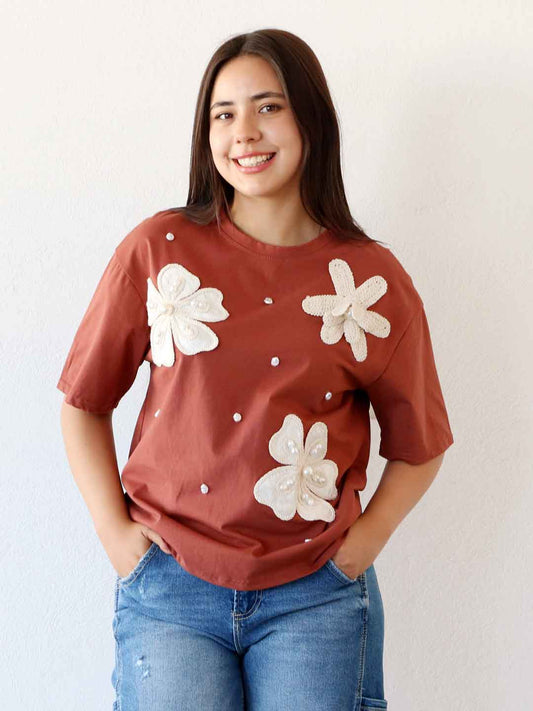 Playera Cotton Café