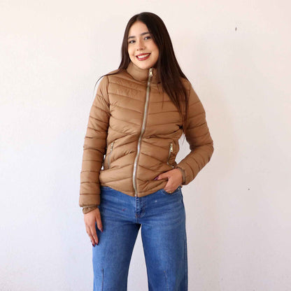 Chamarra Axis Beige Oscuro