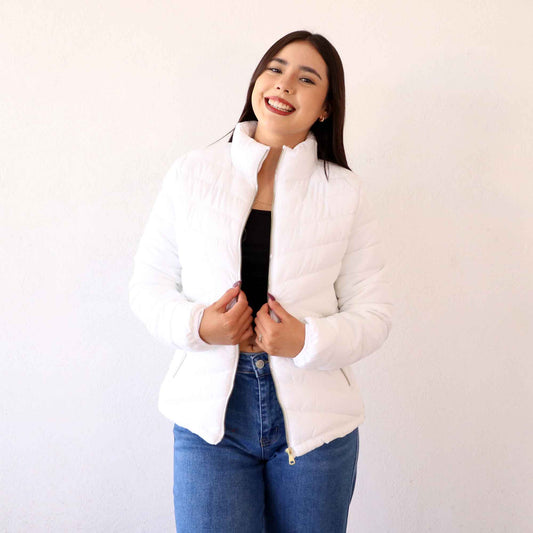 Chamarra Axis Blanca