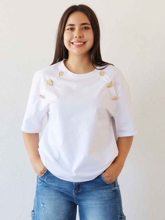 Playera Maruka Blanco