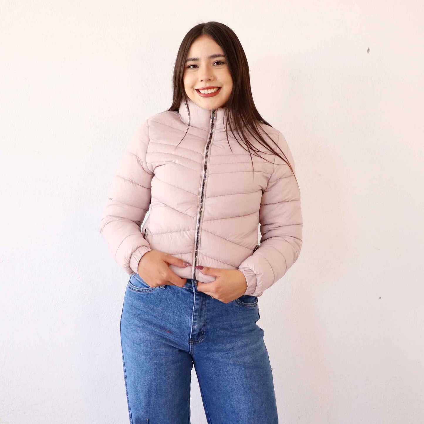 Chamarra Tokyo Champaña